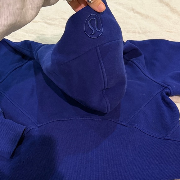 lululemon athletica Women's Royal Blue Full-Zip Hoodie - Picture 5 of 5